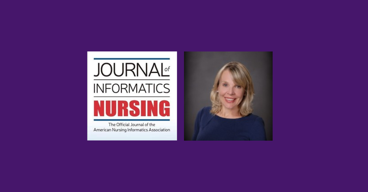 Nursing Faculty Published in Journal of Informatics Nursing